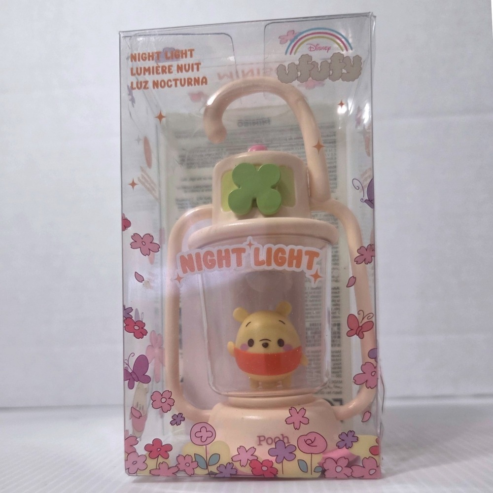 Miniso Disney Ufufy Winnie the Pooh LED Mini Lantern Night Light New/Box Damage